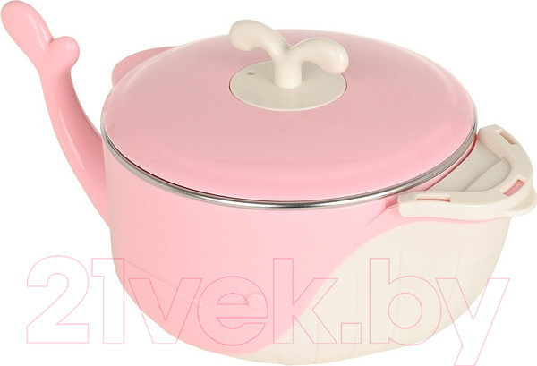 Изображение товара Термотарелка для кормления Pituso YHY015 (розовый)