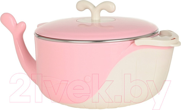 Изображение товара Термотарелка для кормления Pituso YHY015 (розовый)