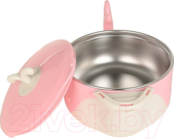 Изображение товара Термотарелка для кормления Pituso YHY015 (розовый)
