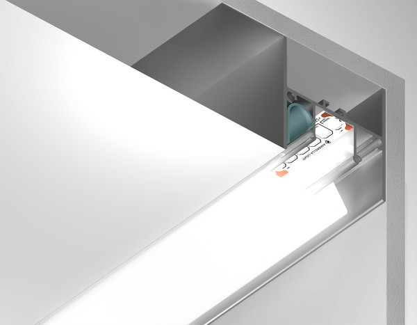 Изображение товара Профиль для светодиодной ленты Ambrella GP4050AL Алюминиевый