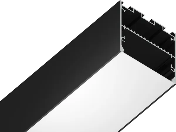 Изображение товара Профиль для светодиодной ленты Ambrella Profile System GP3100BK Алюминиевый