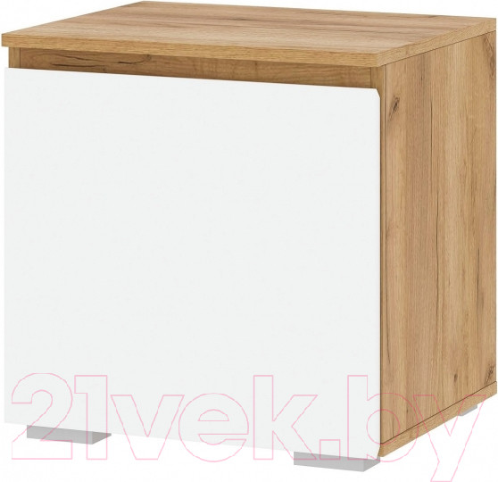 Изображение товара Прикроватная тумба Памир Гретта 500 (крафт золотой/белый)