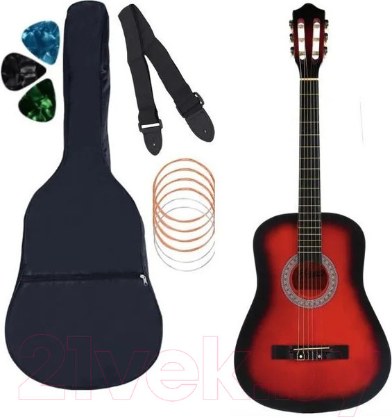 Изображение товара Акустическая гитара Belucci BC3805 RDS (с комплектом аксессуаров)