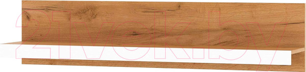 Изображение товара Полка Памир Гретта 1350 (крафт золотой/белый)