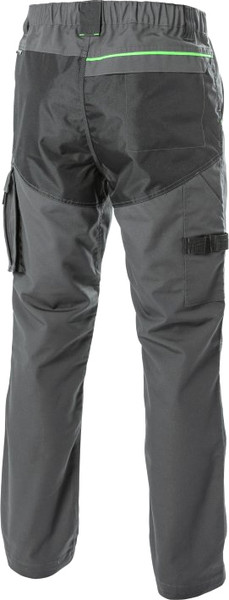 Изображение товара Брюки рабочие Hoegert Lemberg HT5K802-1-2XL (темно-серый)