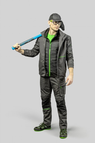 Изображение товара Брюки рабочие Hoegert Lemberg HT5K802-1-2XL (темно-серый)