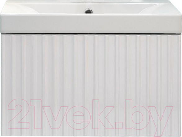 Изображение товара Тумба под умывальник Velvex Compo 600-0-1 / tp.COM.9696.60.1Y (белый глянец)