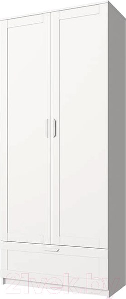 Изображение товара Шкаф Anrex Skagen 2D1S (белый)