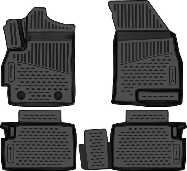 Изображение товара Комплект ковриков для авто ELEMENT ELEMENT3DAN0601210K для KAIYI X3 2023 (4шт)