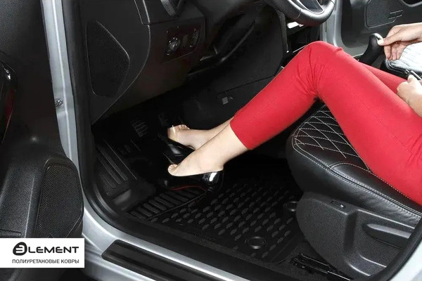 Изображение товара Комплект ковриков для авто ELEMENT ELEMENT3DAN0601210K для KAIYI X3 2023 (4шт)