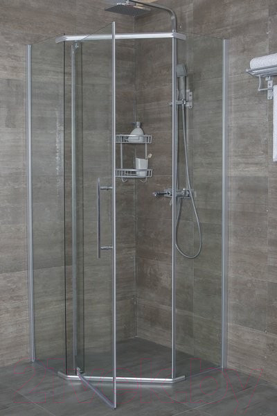 Изображение товара Душевой уголок IVA 100x100x200 / E1PC100C (прозрачное стекло)