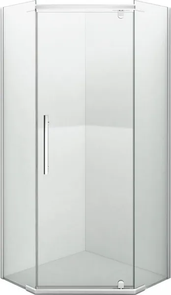 Изображение товара Душевой уголок IVA 100x100x200 / E1PC100C (прозрачное стекло)