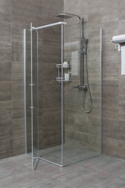 Изображение товара Душевой уголок IVA 100x100x200 / E1SC100C (прозрачное стекло)