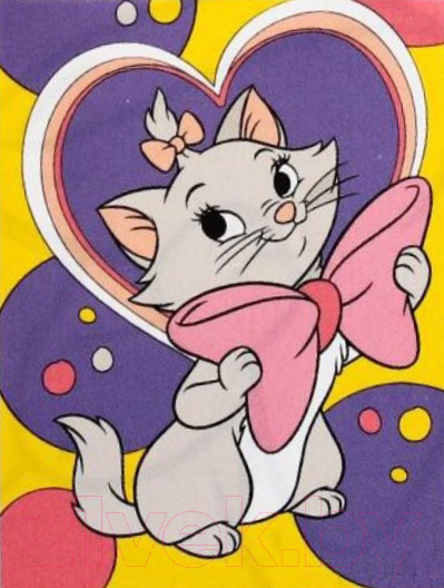 Изображение товара Картина по номерам Disney Самой прекрасной. Кошечка Мари / 4825302