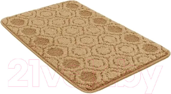 Изображение товара Коврик для ванной Shahintex Актив icarpet 50x80 002 / 459731 (капучино 17)
