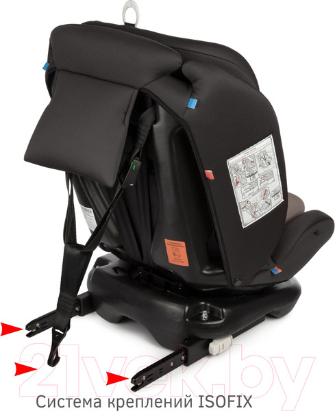 Изображение товара Автокресло Siger Престиж Isofix Lux / KRES3944 (мокко)