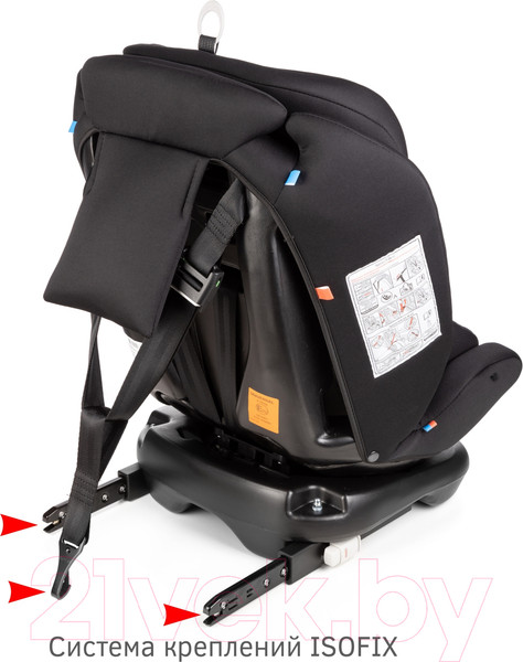 Изображение товара Автокресло Siger Престиж Isofix Lux / KRES3945 (оникс)