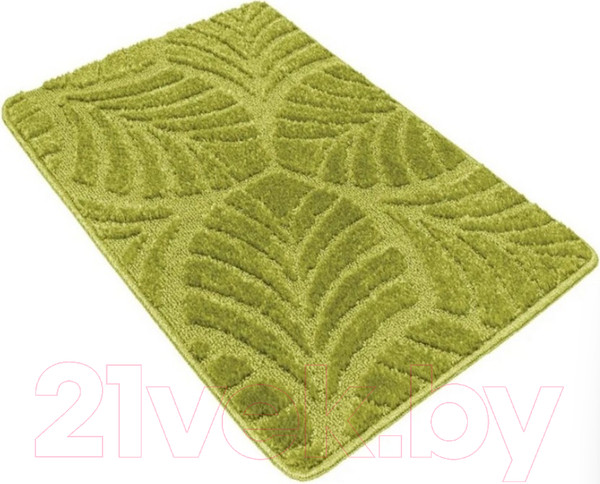 Изображение товара Коврик для ванной Shahintex Актив icarpet 60x90 001 / 891419 (салатный 58)
