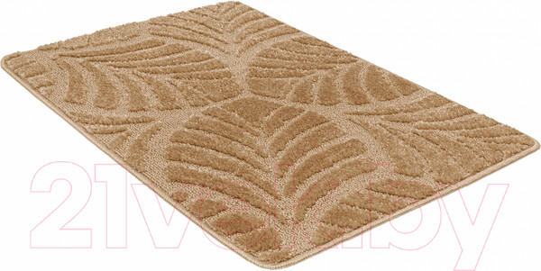 Изображение товара Коврик для ванной Shahintex Актив icarpet 60x90 001 / 459779 (капучино 17)