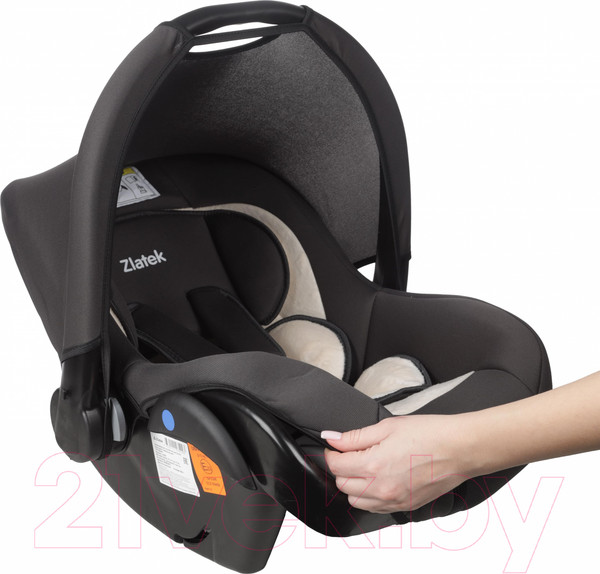 Изображение товара Автокресло Zlatek Colibri Lux / KRES3979 (жемчужная сталь)