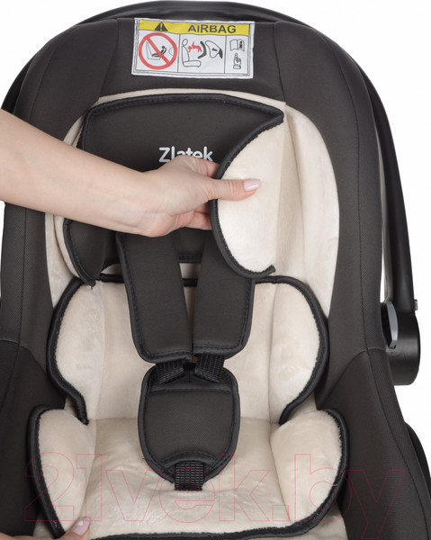 Изображение товара Автокресло Zlatek Colibri Lux / KRES3979 (жемчужная сталь)