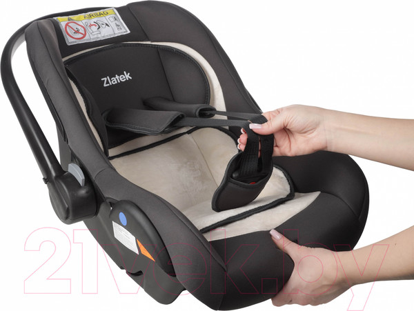 Изображение товара Автокресло Zlatek Colibri Lux / KRES3979 (жемчужная сталь)