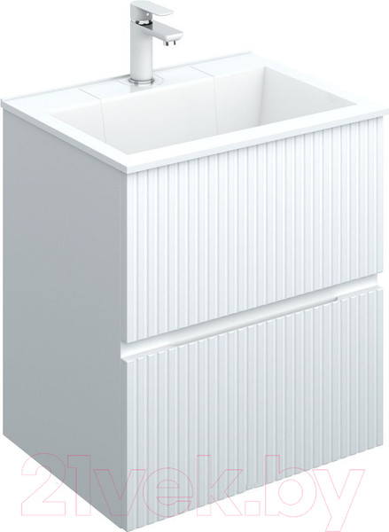 Изображение товара Тумба под умывальник Aquanet Джейн 60 / 313284 (белый матовый)