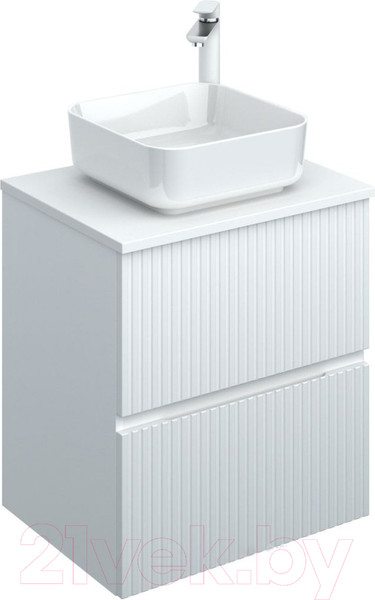 Изображение товара Тумба под умывальник Aquanet Джейн 60 / 313284 (белый матовый)