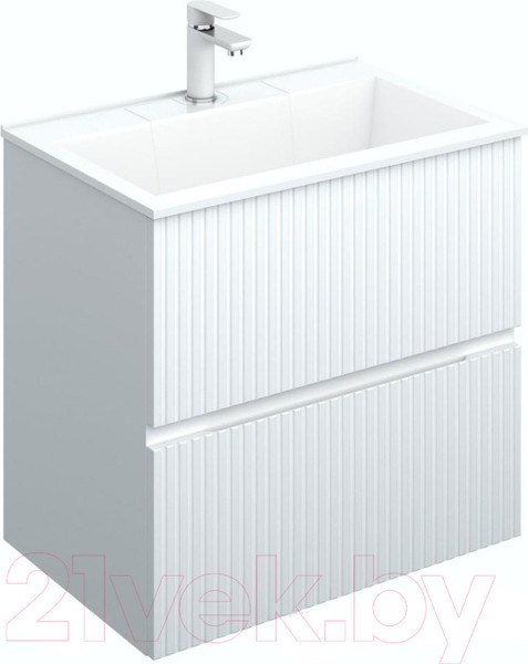 Изображение товара Тумба под умывальник Aquanet Джейн 70 / 313285 (белый матовый)