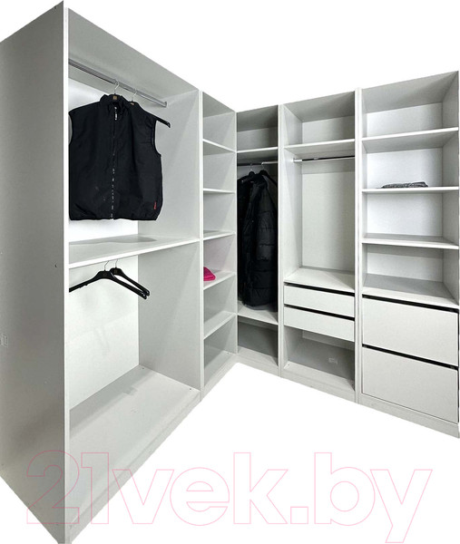 Изображение товара Стеллаж ML Smart Group Ельня 50x55x220см / El50U708 (cветло-серый)