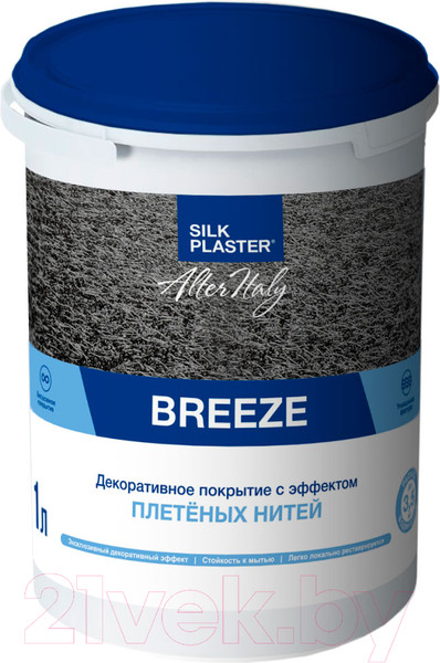 Изображение товара Жидкие обои BREEZE В05 (1кг, графит)