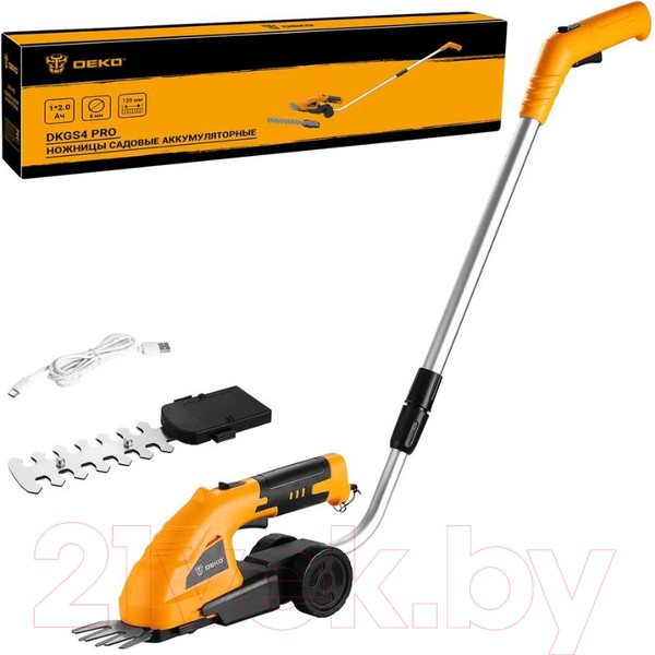 Изображение товара Кусторез аккумуляторный Deko DKGS4 Pro / 063-4471