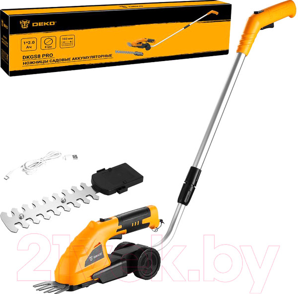 Изображение товара Кусторез аккумуляторный Deko DKGS8 Pro / 063-4473