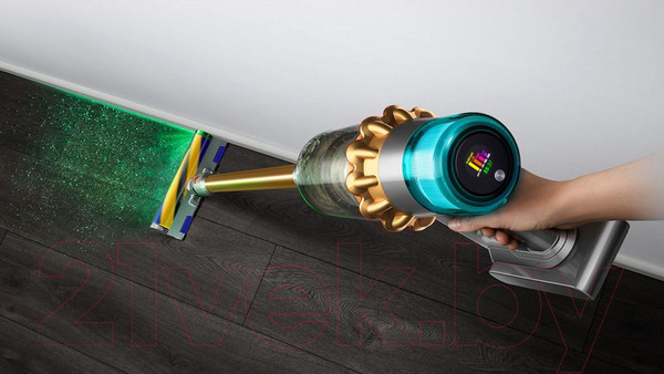 Изображение товара Вертикальный пылесос Dyson V15 Detect Absolute Gold (447000)
