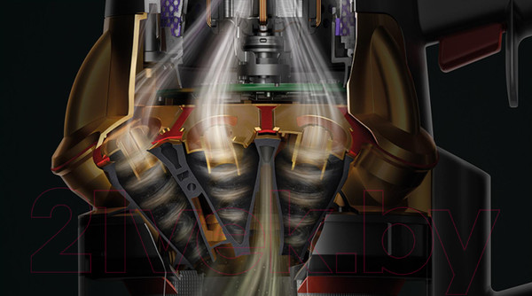 Изображение товара Вертикальный пылесос Dyson V15 Detect Absolute Gold (447000)