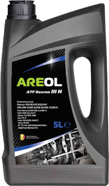 Изображение товара Жидкость гидравлическая Areol ATF Dexron III H / AR080 (5л)