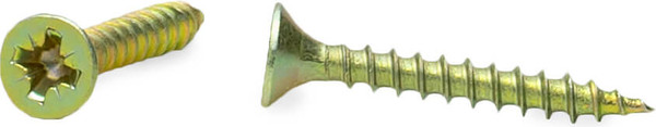 Изображение товара Саморез Монтаж Универсальный 3.5x25 / MD001137 (300шт, желтый цинк)