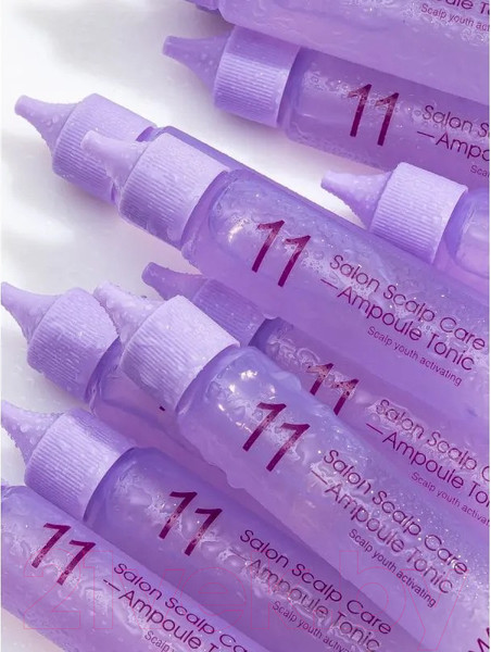 Изображение товара Ампулы для волос AllMasil 11 Salon Scalp Care Ampoule Tonic для кожи головы (3x30мл)