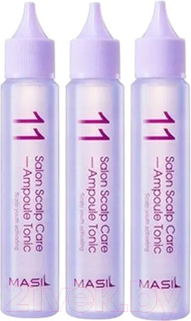 Изображение товара Ампулы для волос AllMasil 11 Salon Scalp Care Ampoule Tonic для кожи головы (3x30мл)