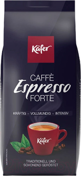 Изображение товара Кофе в зернах Kafer Caffe Espresso Forte (1кг)