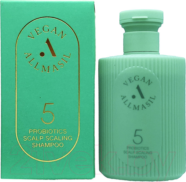 Изображение товара Шампунь для волос AllMasil 5 Probiotics Scalp Scaling Shampoo (150мл)