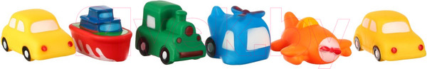Изображение товара Набор игрушек для ванной Крошка Я Транспорт / 9936695