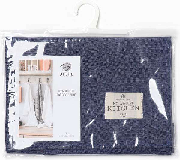 Изображение товара Полотенце Этель Eco / 10245294 (темно-серый)