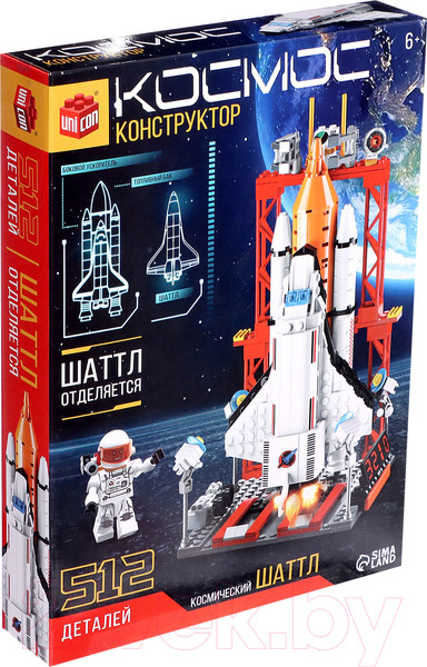 Изображение товара Конструктор Unicon Космос. Космический шаттл / 9824843