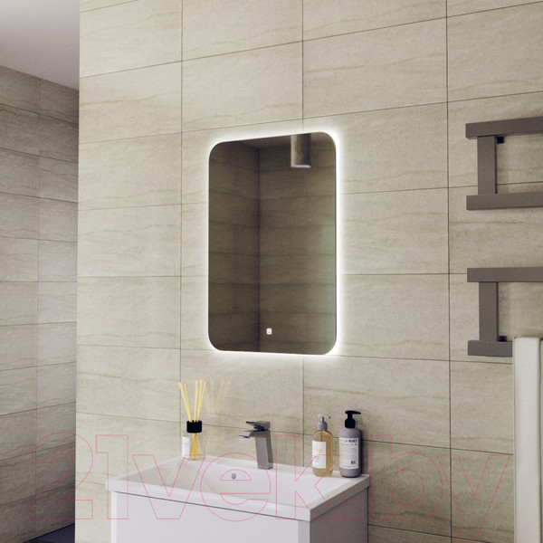 Изображение товара Зеркало Teymi Solli Oreol 50x70 / T20222S (подсветка, сенсор)