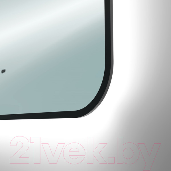 Изображение товара Зеркало Teymi Solli Black Soft Line 60x100 / T20234S (подсветка, сенсор)