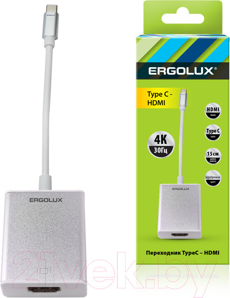 Изображение товара Адаптер Ergolux ELX-VA01-Type C