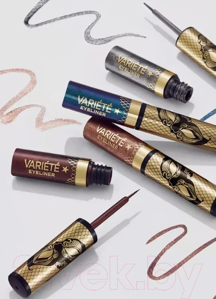 Изображение товара Подводка для глаз жидкая Eveline Cosmetics Variete Водостойкая сияющая №04 (4мл)