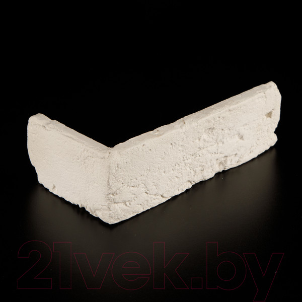 Изображение товара Декоративный камень гипсовый Air Stone Нью-Йорк угловой элемент А27.У (белый)