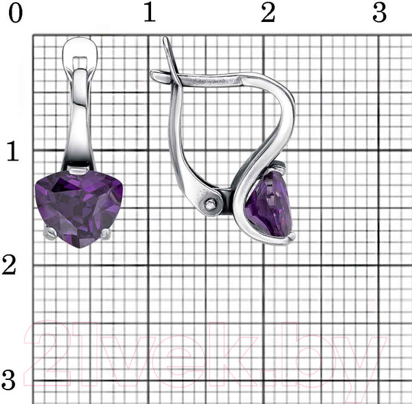 Изображение товара Серьги Красная Пресня 34813632-1